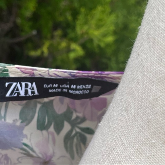 Zara Floral Long Sleeve Dress - Picture 9 of 13